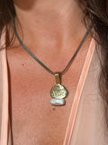 Pearl Tutto Passa Mantra Pendant