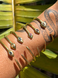 Stoned Snake Cuffs