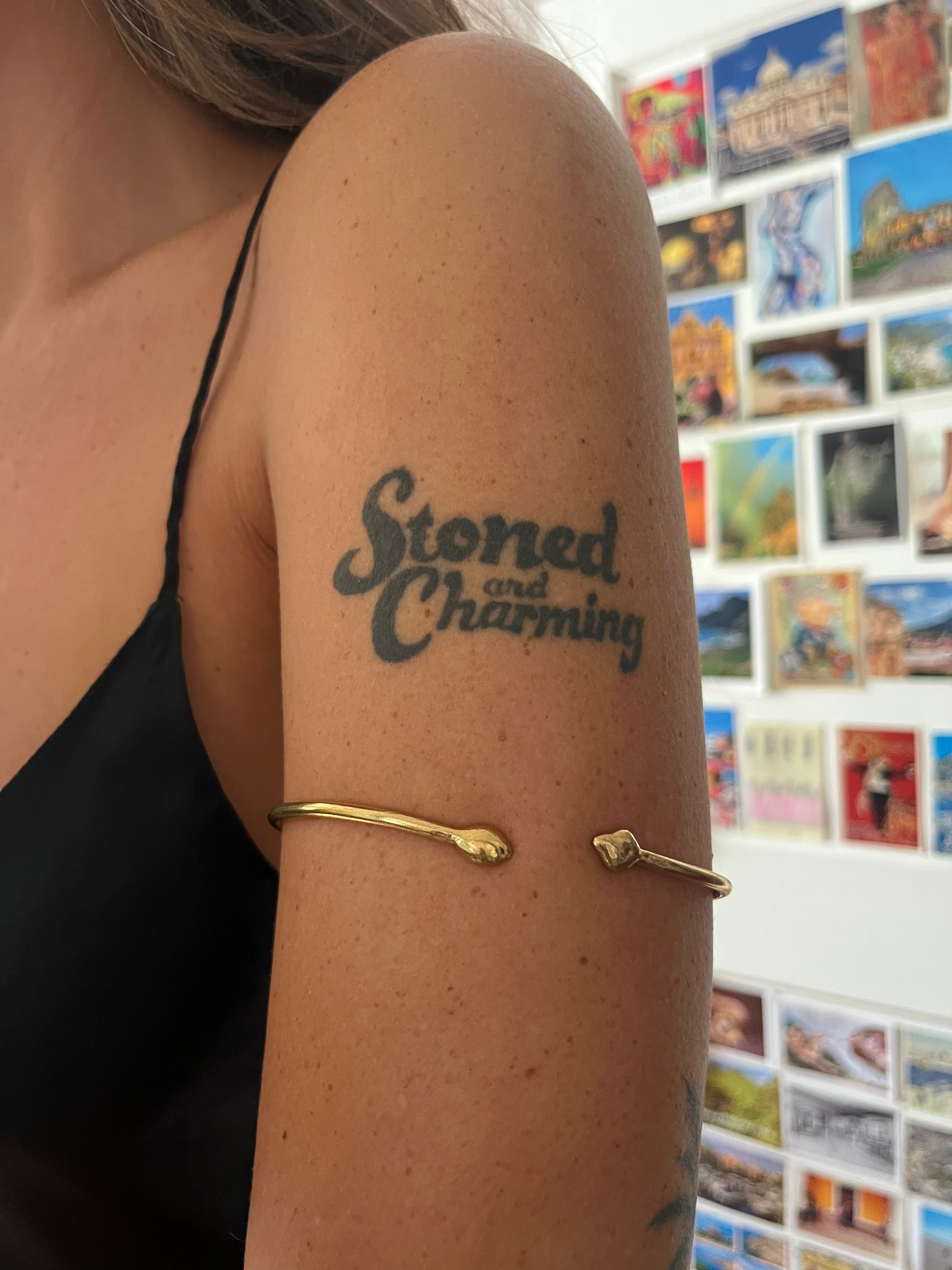 Double Snake Head Arm Band