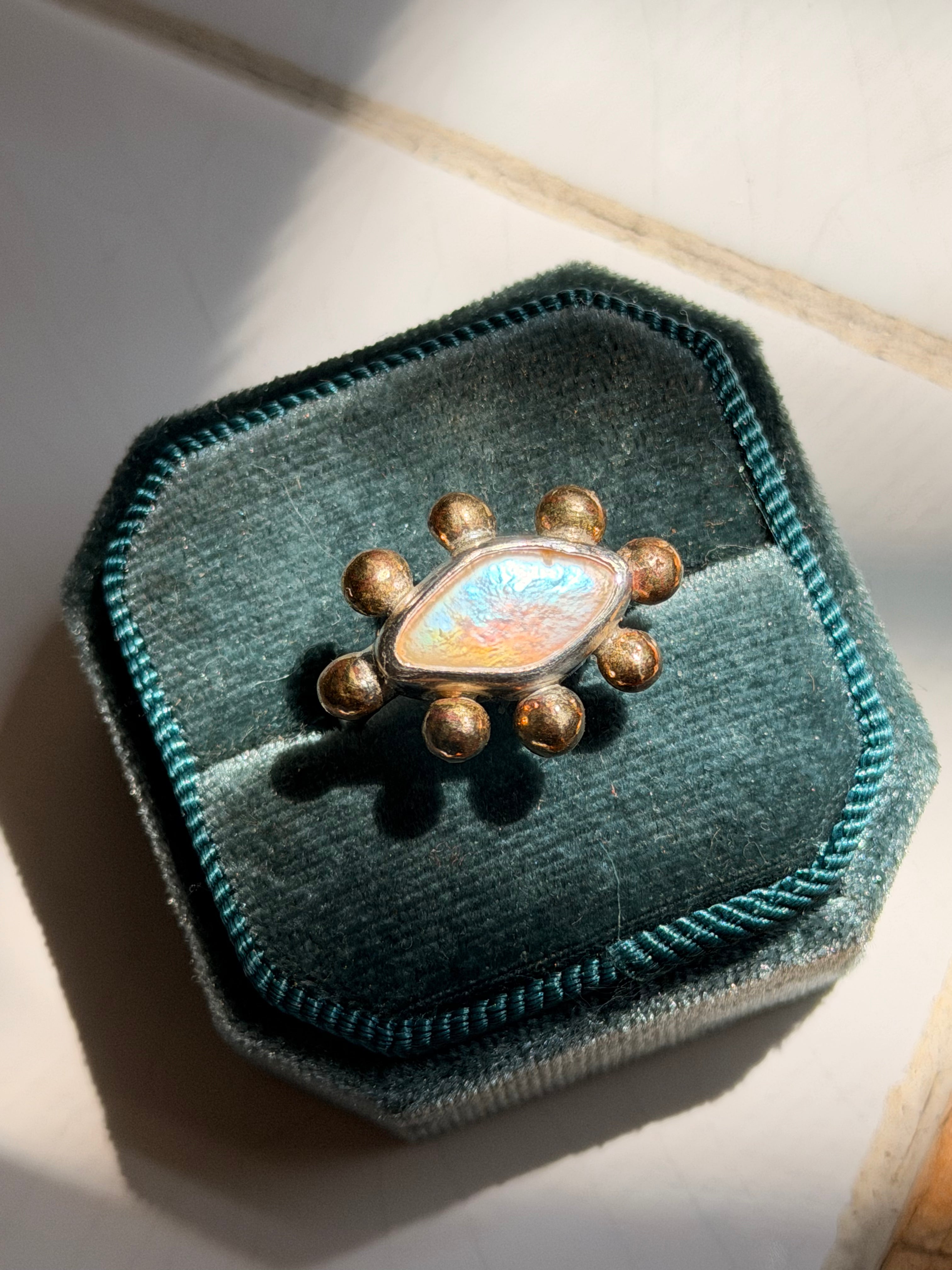 Pearl Blossom Ring