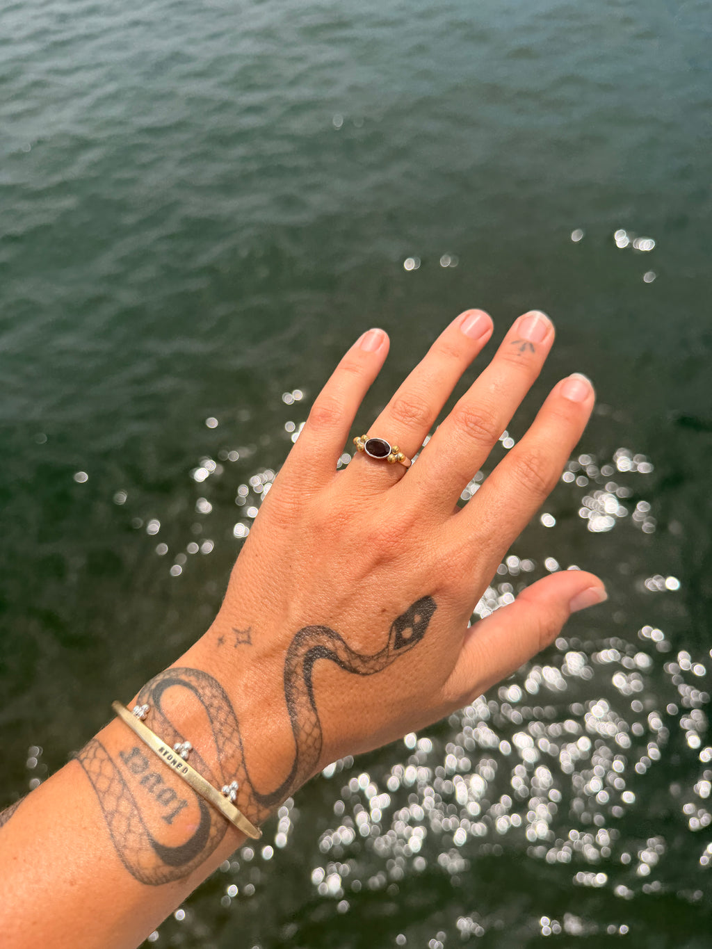 Smokey Quartz Wreath Ring Size 5.5 Customs Available