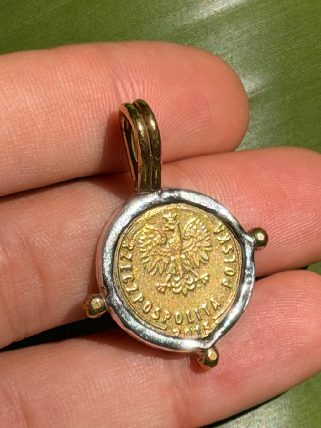 Polish Coin Pendant